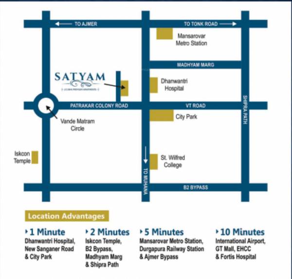  satyam Layout Plan