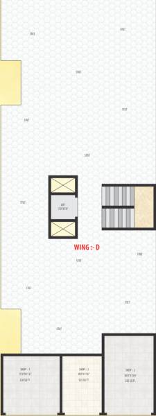  villa Wing D Cluster Plan For Ground Floor