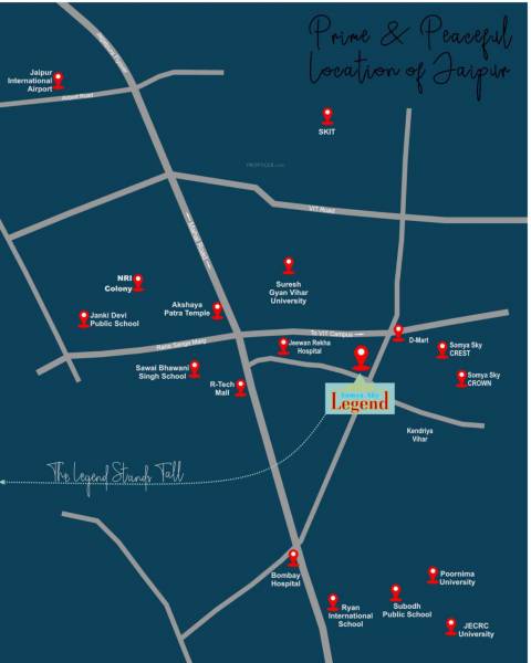  sky-legend Location Plan