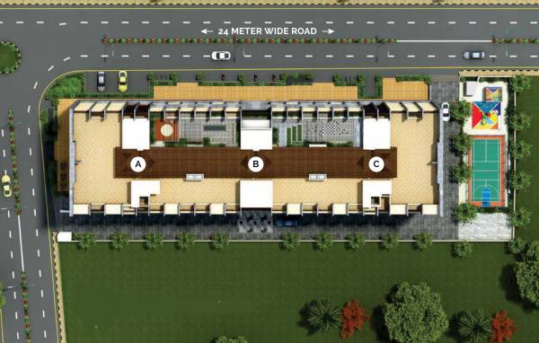  newton-homes-hadapsar-phase-ii Layout Plan