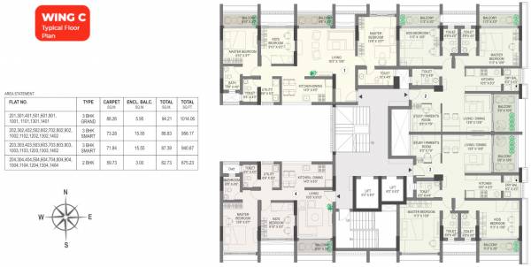 C Typical Cluster Plan newton-homes C Typical Cluster Plan