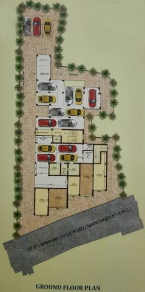  residency Azure Residency Cluster Plan for ground Floor