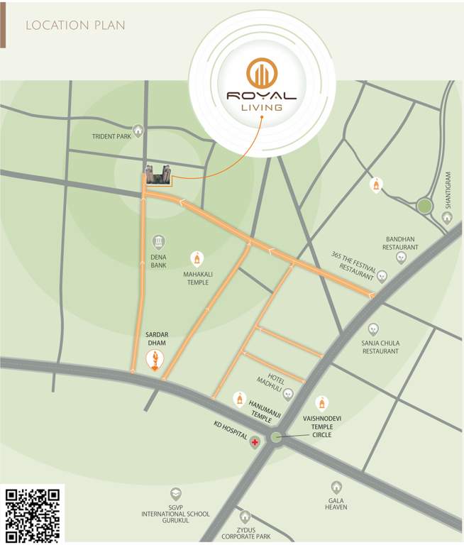  royal living Location Plan