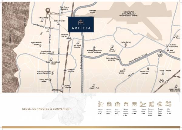  artteza Location Plan