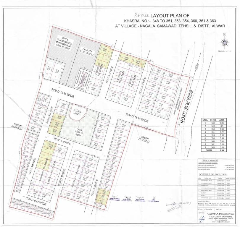  vatika residency Master Plan