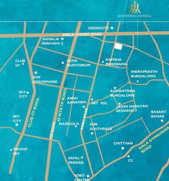  imperial Location Plan