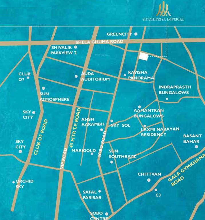  imperial Location Plan