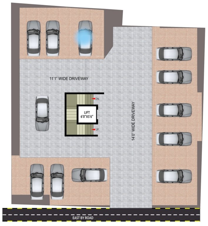  varahi royal Varahi Royal Cluster Plan For Ground Floor