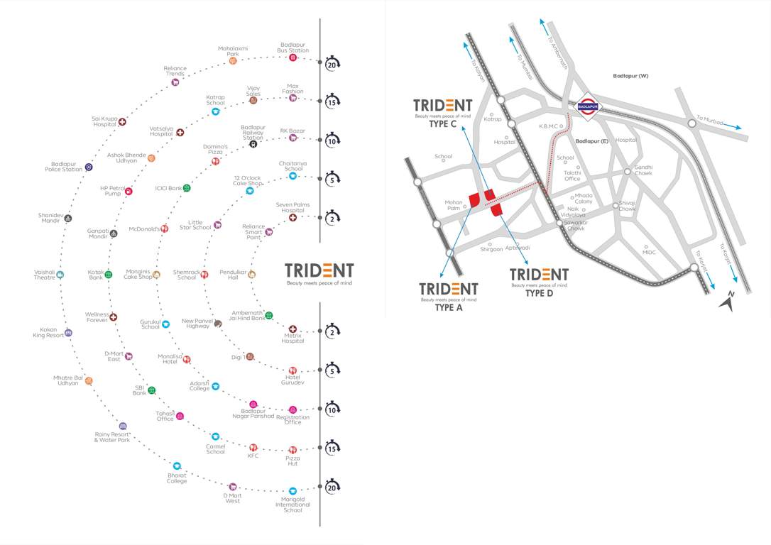  trident  Location Plan