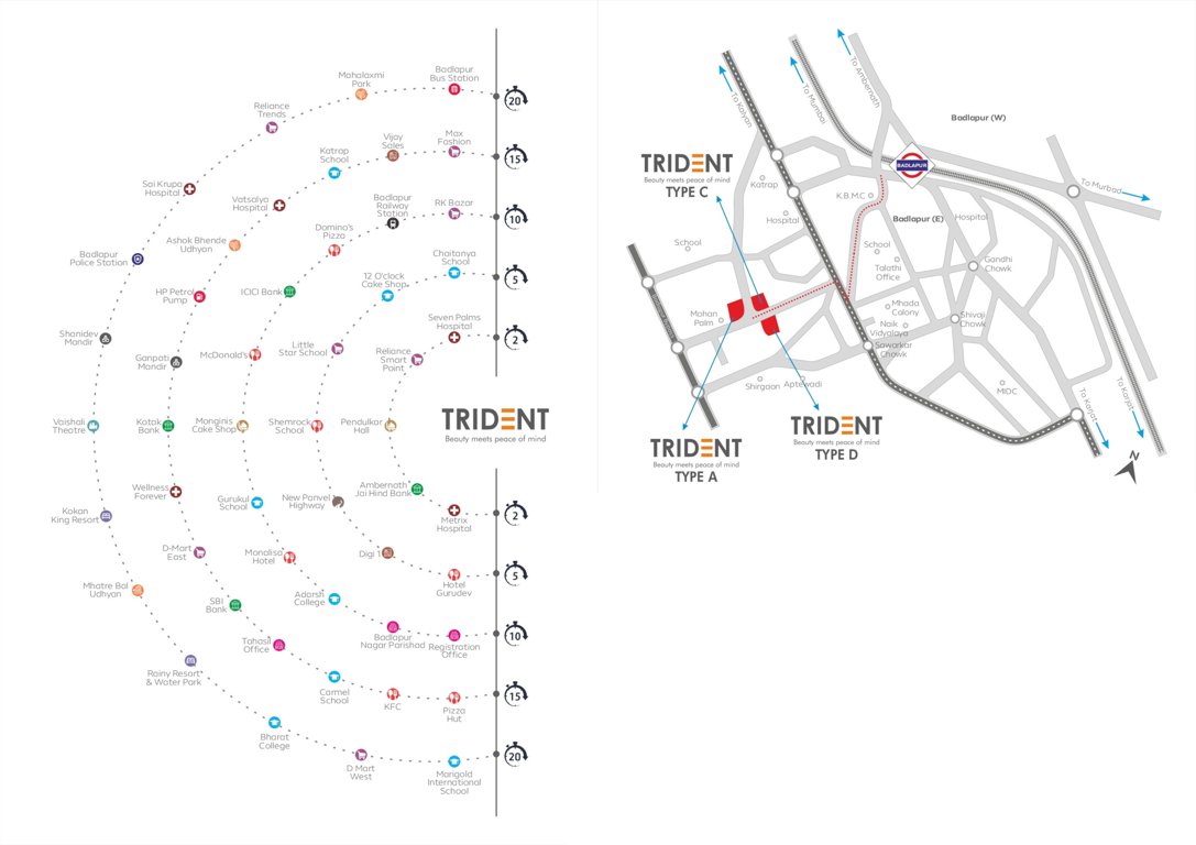  trident towers Location Plan