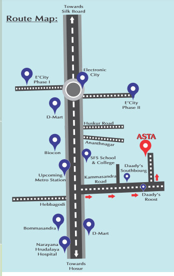  asta estates Location Plan