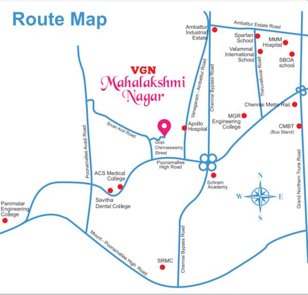  mahalakshmi-nagar-phase-xiii Location Plan