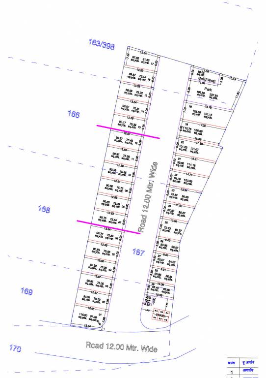  aditi villa Layout Plan