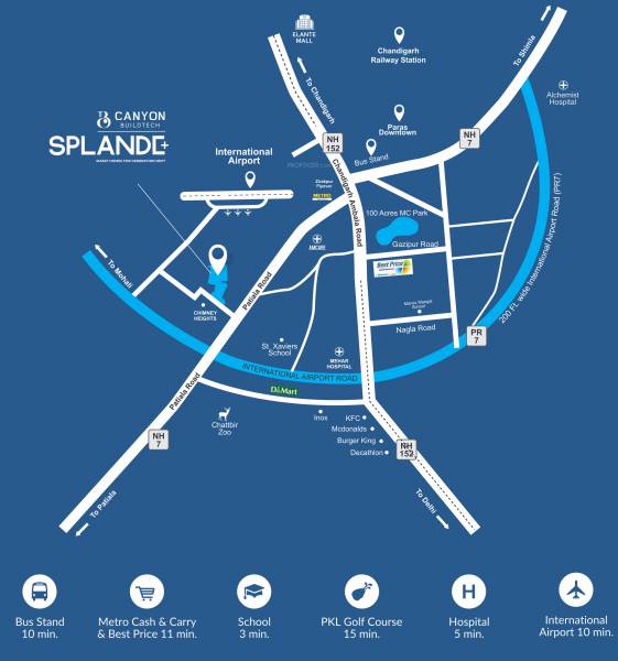  splande-plus Location Plan