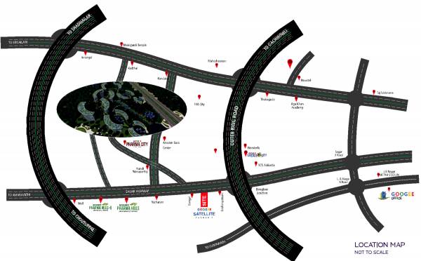  satellite-township Location Plan