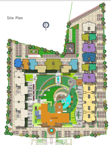  garden city phase 1 Layout Plan