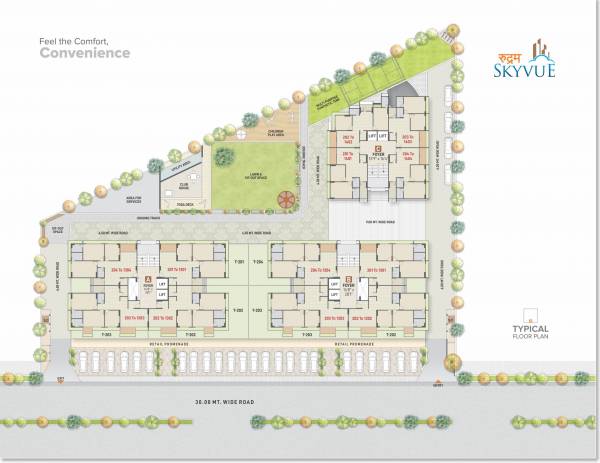  skyvue A Cluster Plan