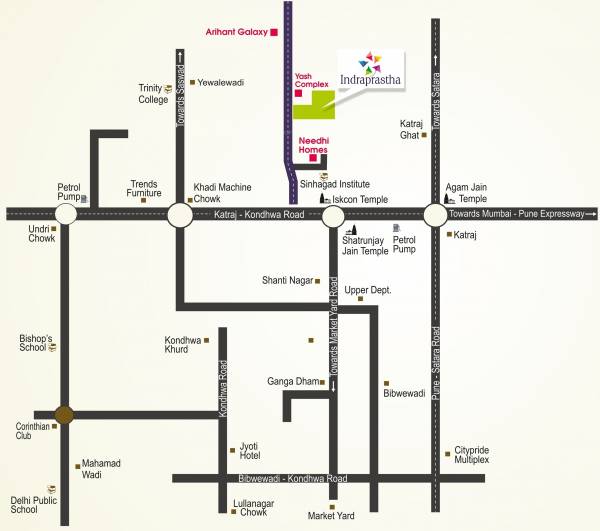  indraprastha Location Plan