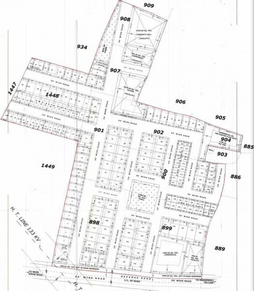 Layout Plan chandrakala-vihar Layout Plan