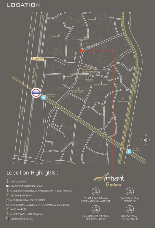  enclave Location Plan