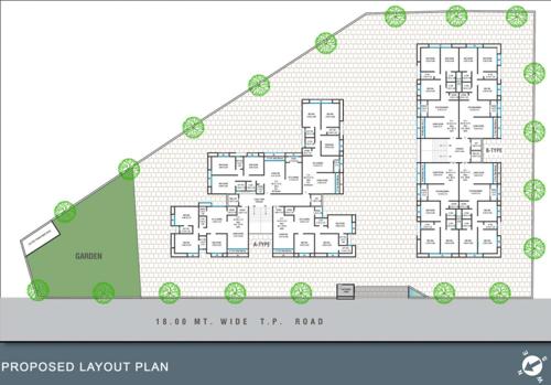  milestone-utsav Block A And Block B Cluster Plan from 1st to 14th Floor