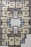  gurukrupa-meet-height A,B Cluster Plan From 1st To 7th Floor