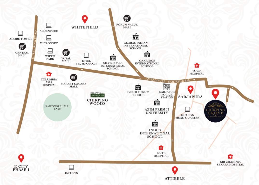  chirping grove Location Plan