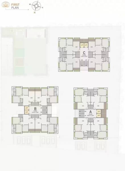  bhaktikunj-heritage Block C Cluster Plan