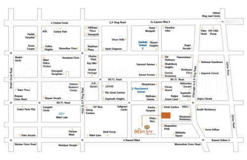  bhaktikunj-heritage Location Plan