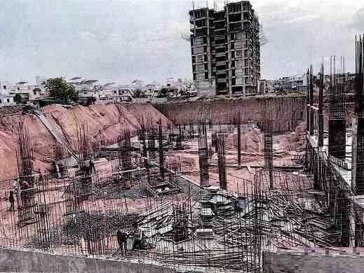  seven9 sky villa Construction Status Sept 21