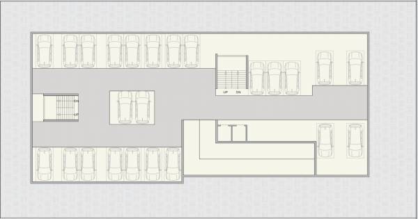 residency Block A and B Cluster Plan for Basement