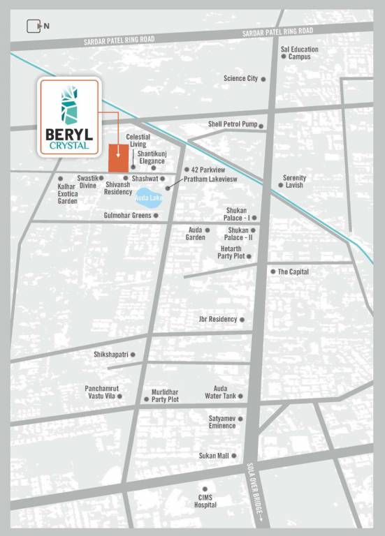  beryl crystal Location Plan
