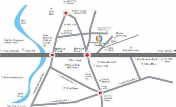  luxuria Location Plan