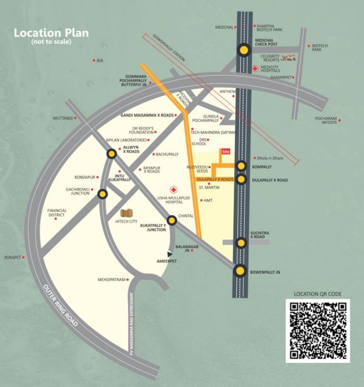  delight heights Location Plan