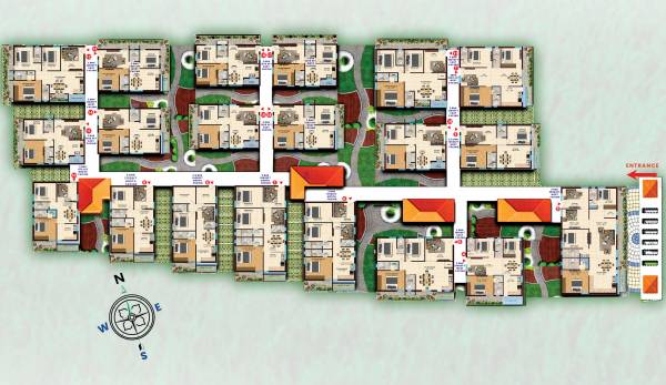  sri-meru Sri Meru Cluster Plan For Typical Floor