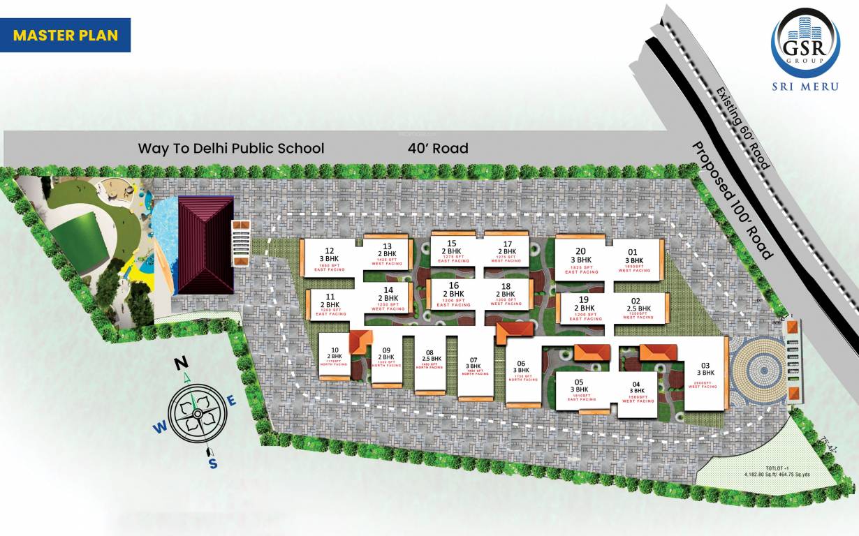  sri meru Master Plan