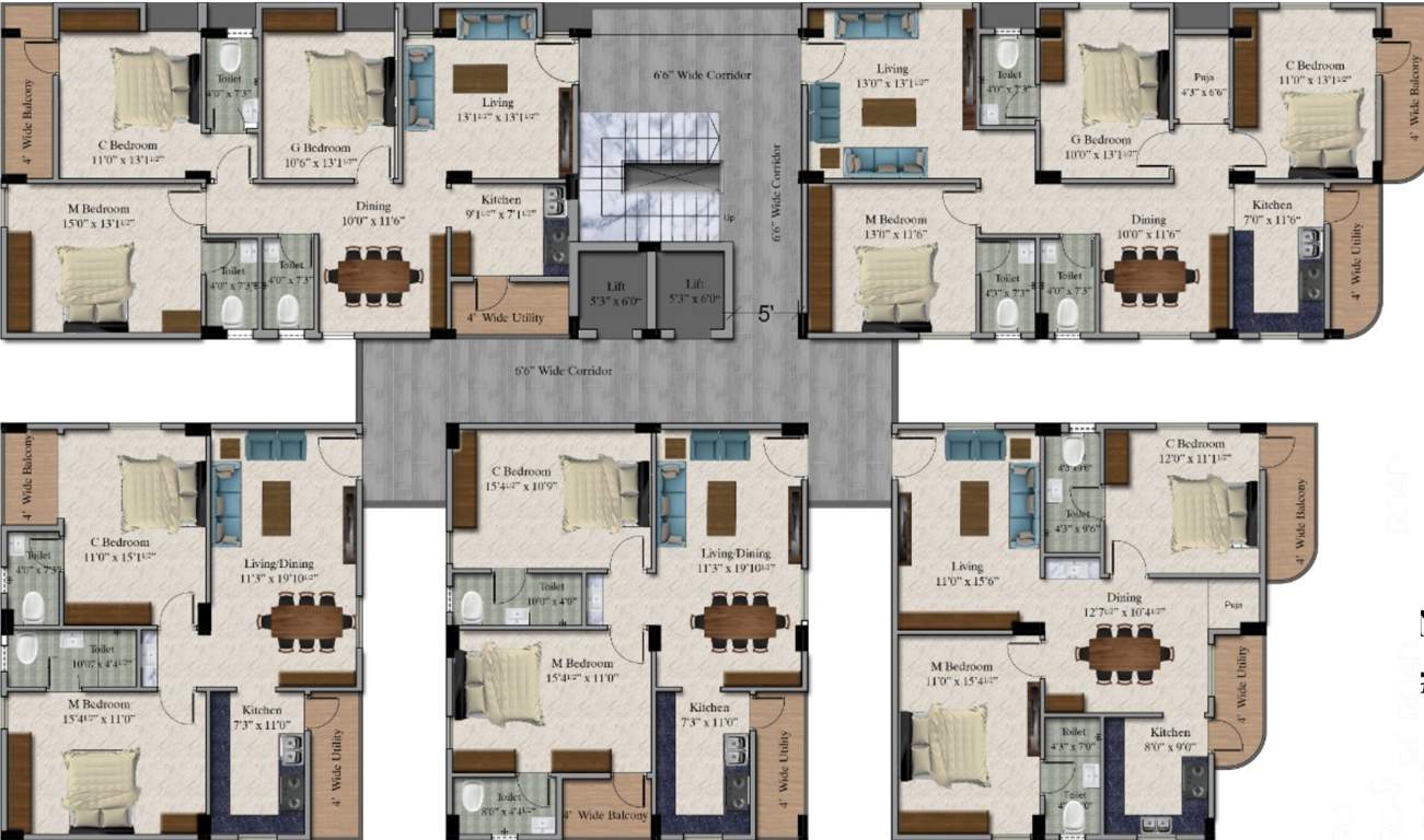  jewel park PSR Jewel Park Cluster Plan