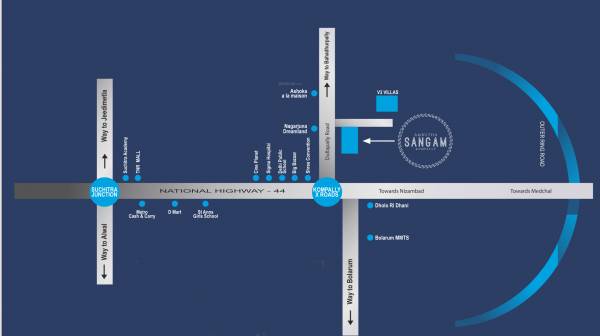  sangam Location Plan