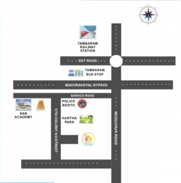  tambaram-garden Location Plan