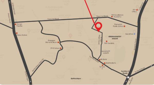  srinivasam Location Plan