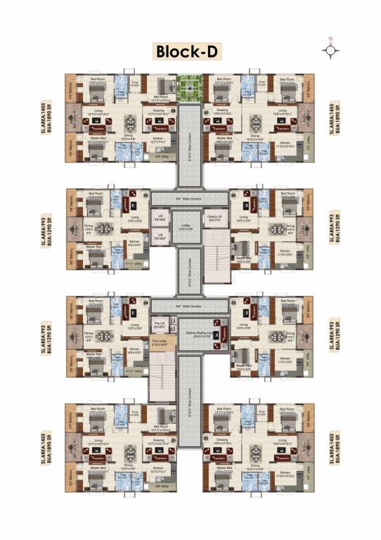  the elite Block D Cluster Plan