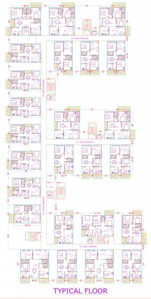  taranto Taranto Cluster Plan From 2nd to 11th Floor