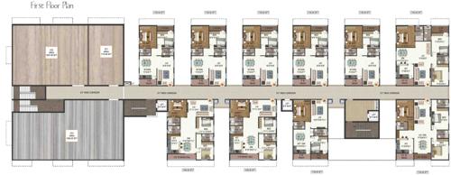  titania Prime Titania Cluster Plan for 1st Floor