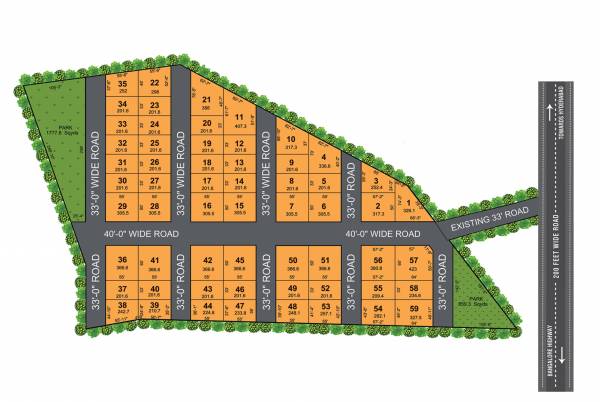  diamond-city Layout Plan