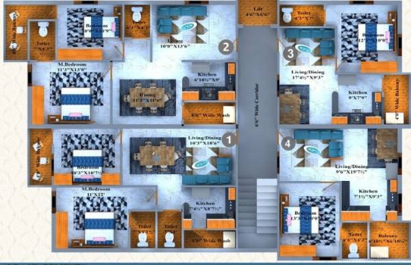  anjani-residency Anjani Residency Cluster Plan