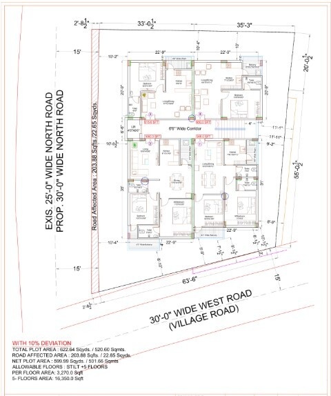  anjani-residency Location Plan