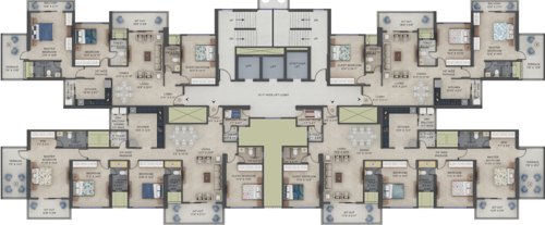  estia-phase-ii Wing C Cluster Plan From 5th To 17th Floor