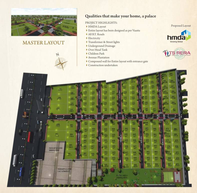  gizapolis Layout Plan