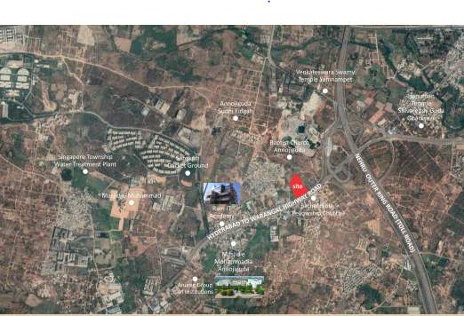  chidhvilasam Location Plan