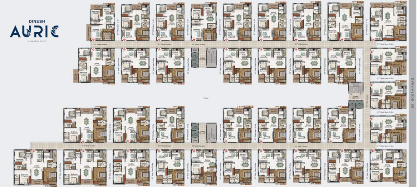  auric Auric Cluster Plan For Typical